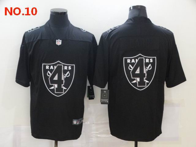 Men's Las Vegas Raiders 4 Derek Carr Jesey NO.10;